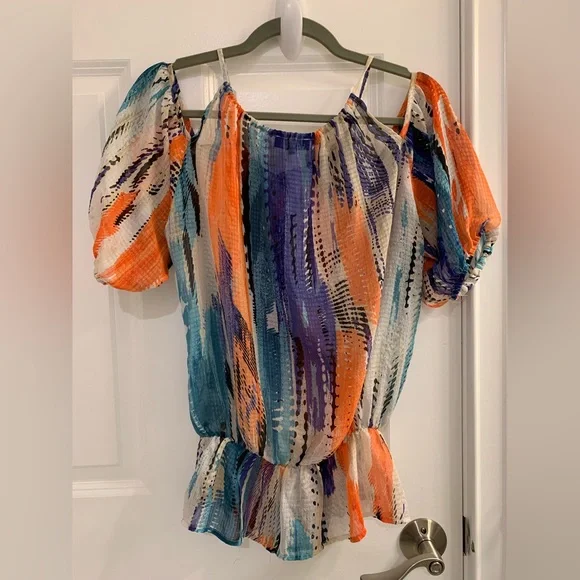 GUESS • Los Angeles Hot Babe Off-Shoulder Blouse - Picture 5 of 7